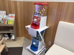 ガチャポンもご用意しています!